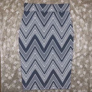 Fig &Blue Navy Skirt Size M